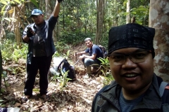 BIOME Team in Balikpapan Botanical Garden